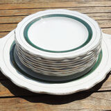 Former salins ceramic cheese service