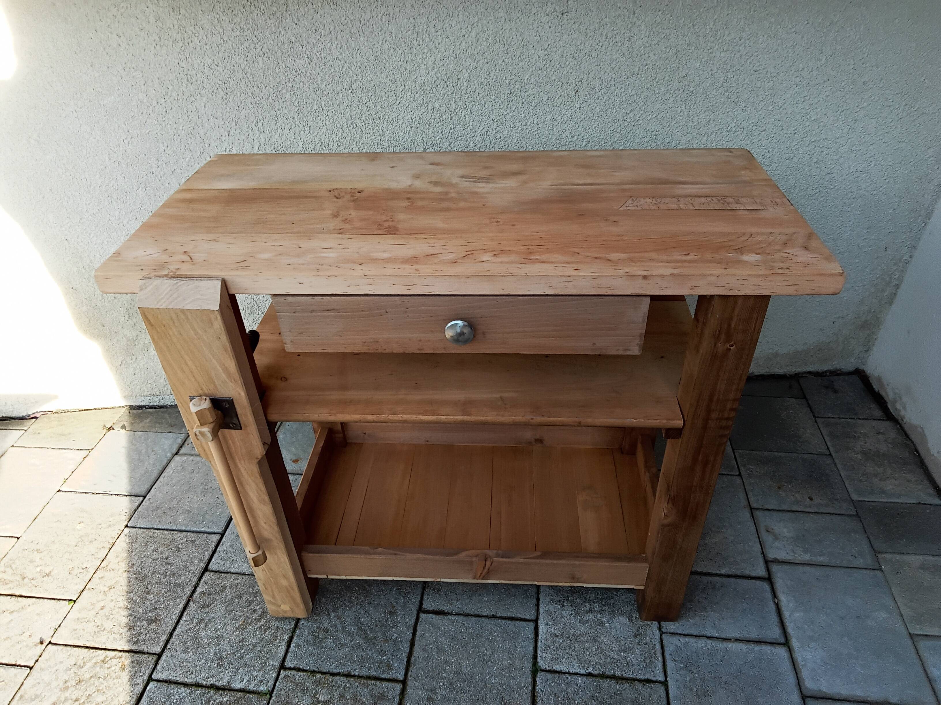 Wooden console table
