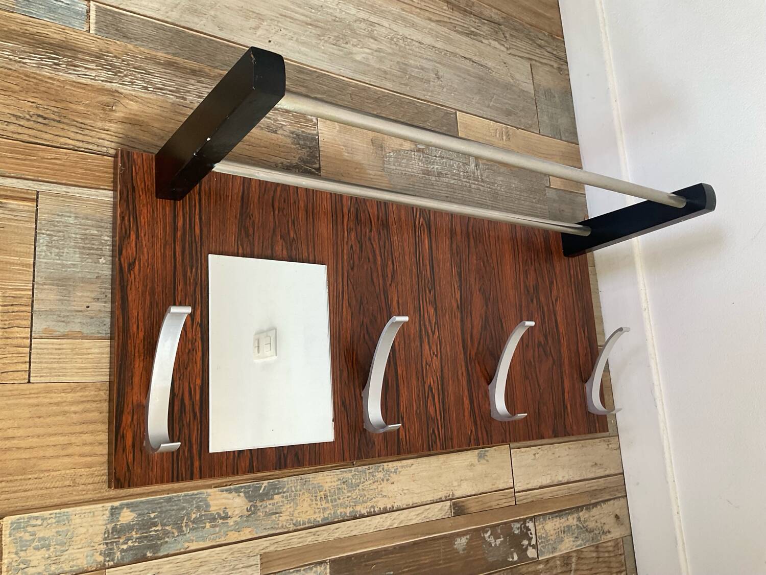 Vintage 70s cloakroom coat rack