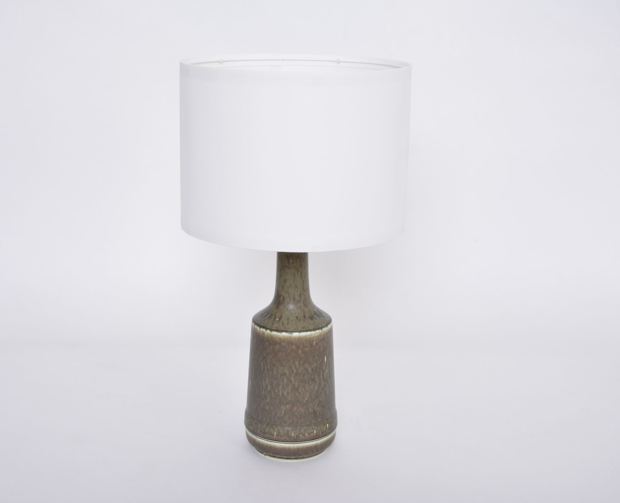 Danish mid-century modern ceramic table lamp by Desiree Stentoj