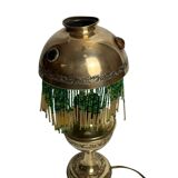 Art Deco Parisian lamp brass beads circa 1940