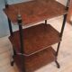Napoleon III etagere in marquetry