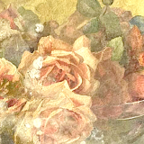 "voluptuousness" watercolor and mixed technique by louise percheron (early xx)