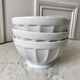 Trio of old bowls Limoges years 40-50
