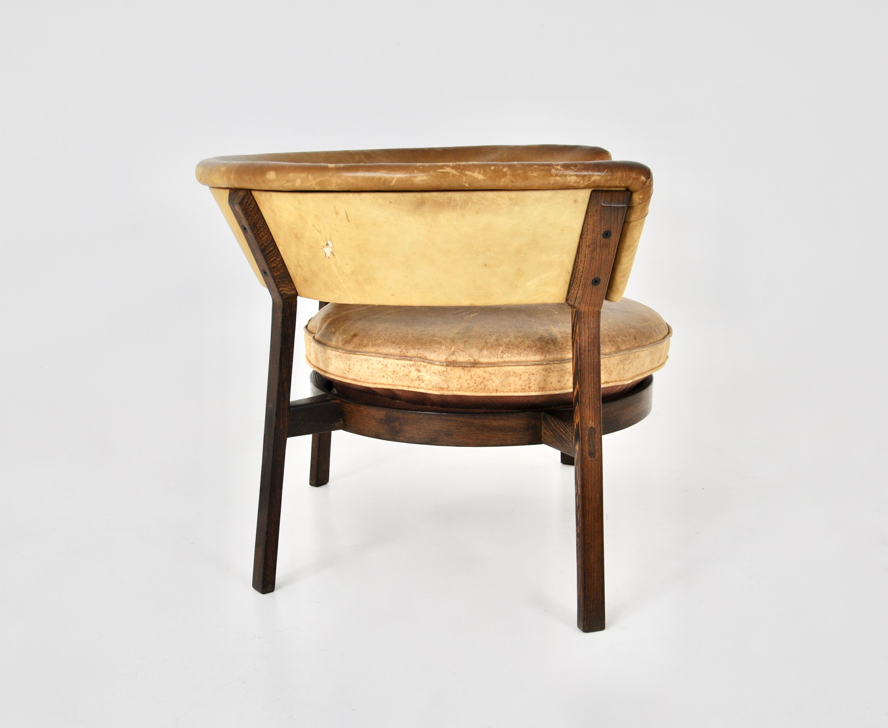 Armchair P28 by Eugenio Gerli for Tecno, 1958