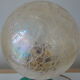 Pair of vintage lamps in bordeaux art ceramic