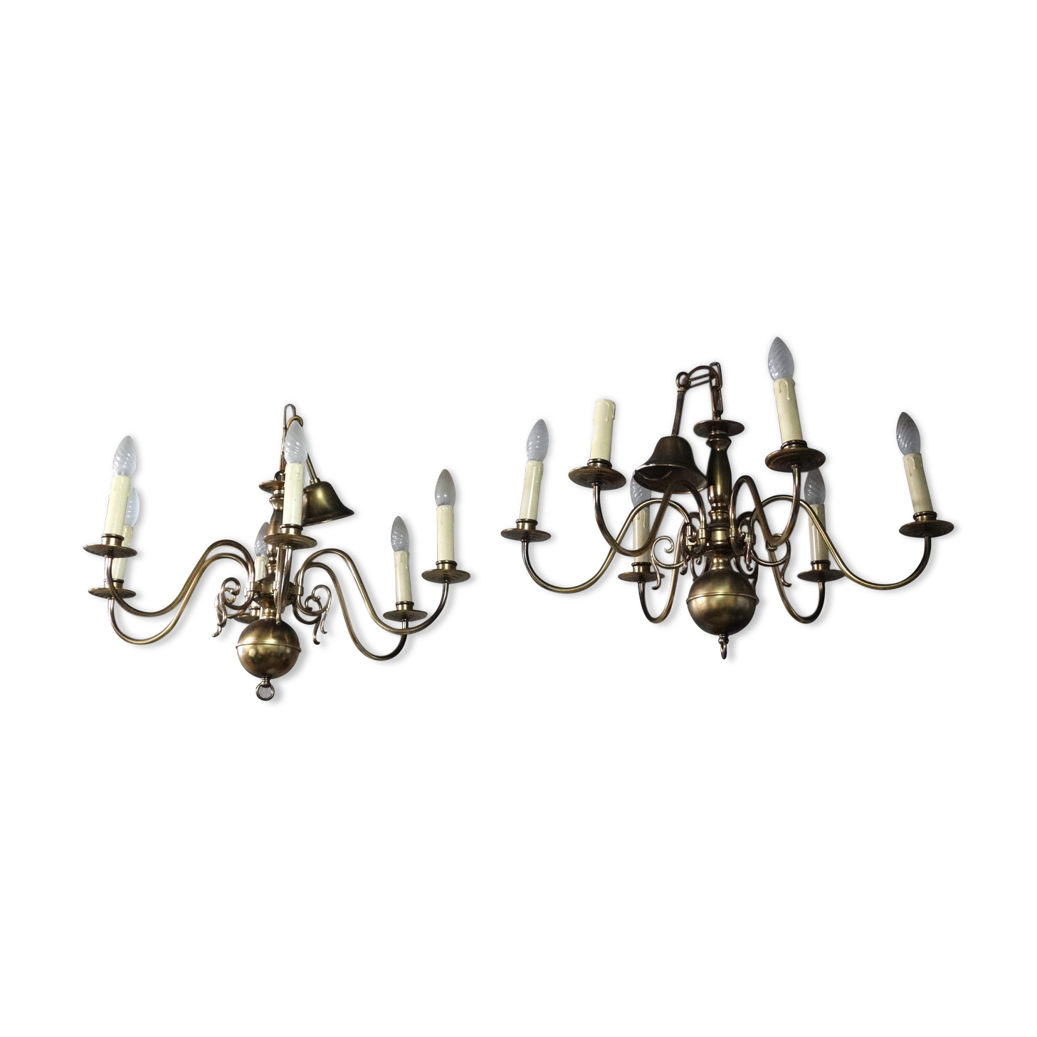 “Dutch” style chandeliers