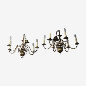 “Dutch” style chandeliers
