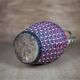 Braided thread bottle, plastic thread, scoubidou bottle, glass bottle, interior decoration,