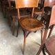 Set of 18 bistro chairs & Baumann