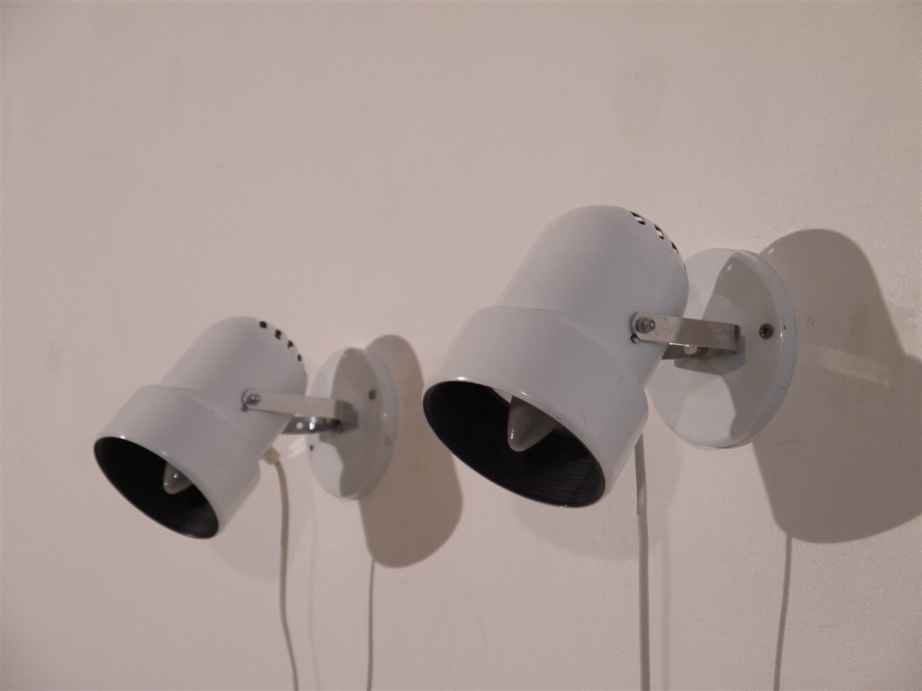 Pair of vintage Scandinavian sconces 1970