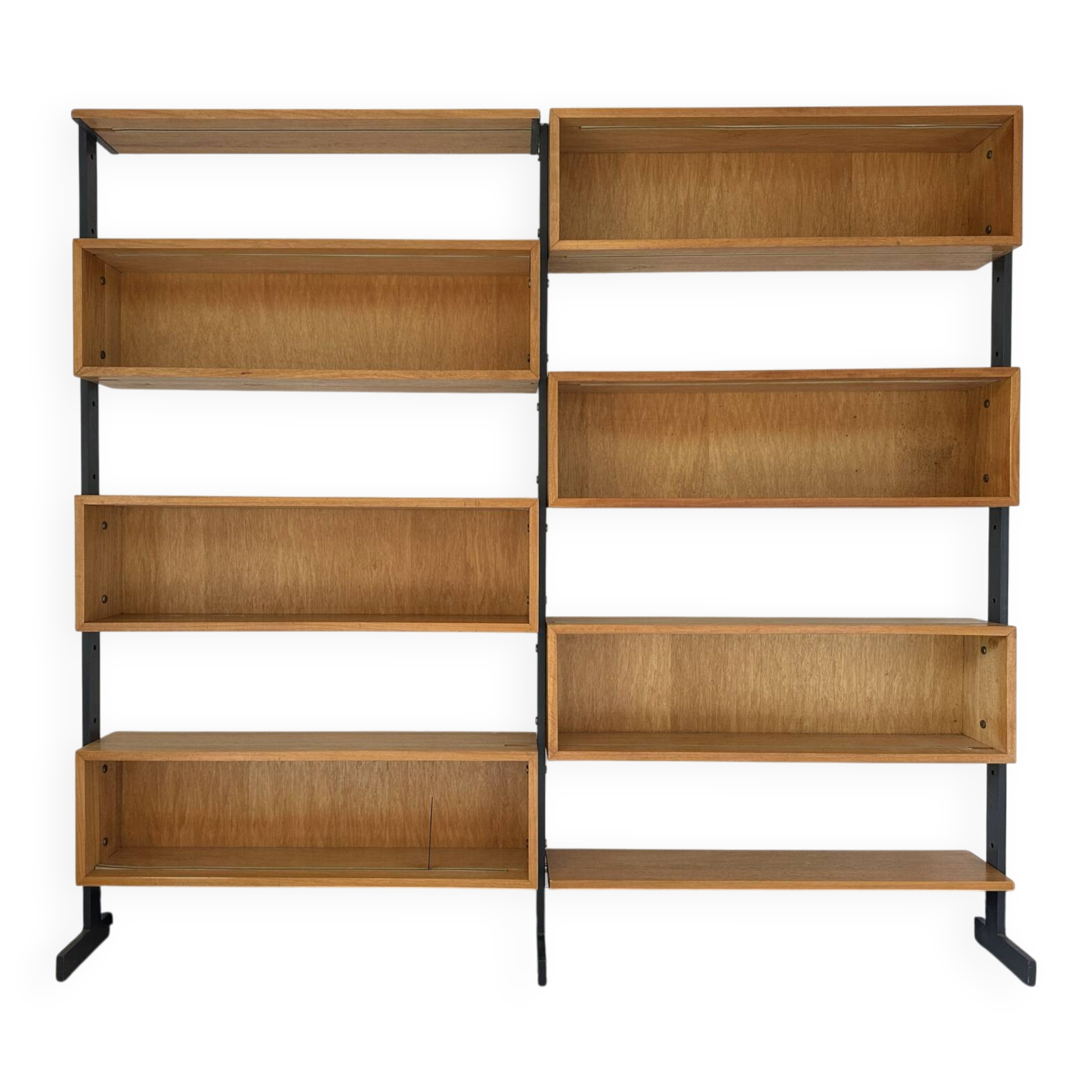 Grande bibliothèque design scandinave 1960