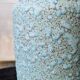Scheurich Vase Turquoise Fat Lava, West Germany 1960s