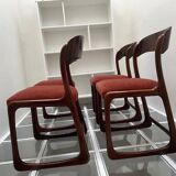 Baumann sled chairs from the 60s