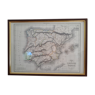 Carte par Delamarche 1838