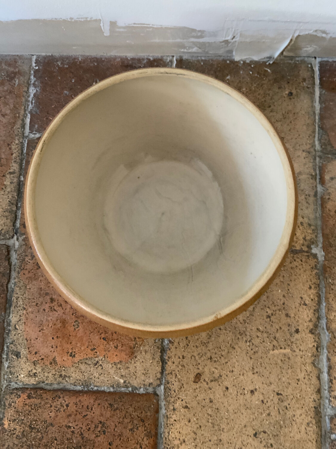Selency stoneware bowl x Monoprix Croisé Laroche