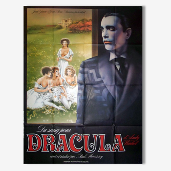 Blood for Dracula film poster original 1975.120x160 cm