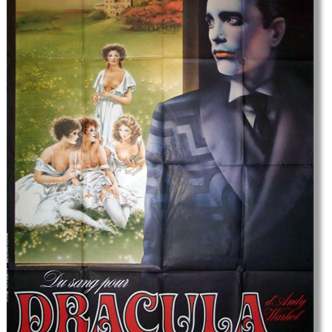 Affiche cinéma Du sang pour Dracula originale 1975.120x160 cm