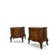 Paire de tables de chevet italiennes du milieu du XXe siècle