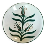 Flower plate by Robert Picault, Vallauris, 1960