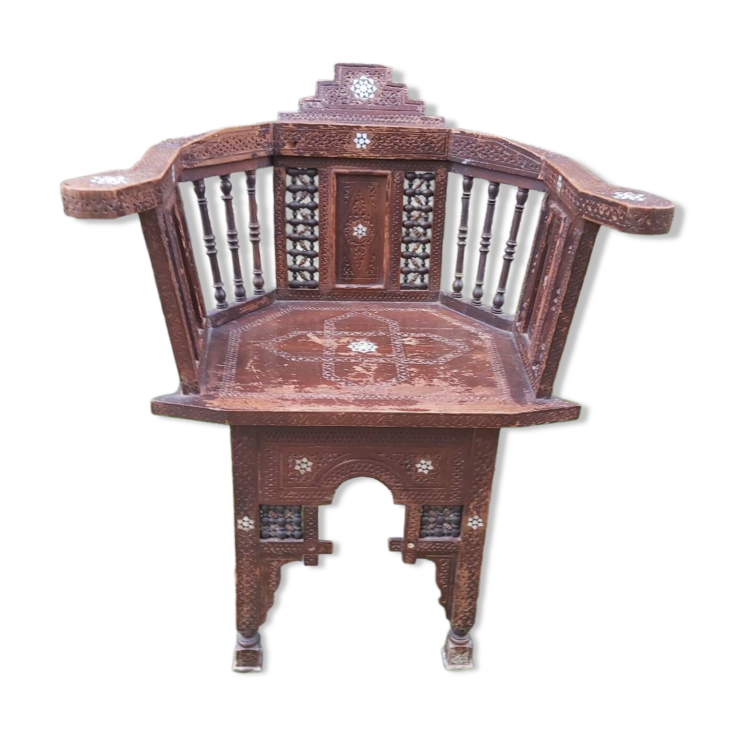 Syrian armchair, 19th century
