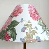Pink Hydrangea Lampshade