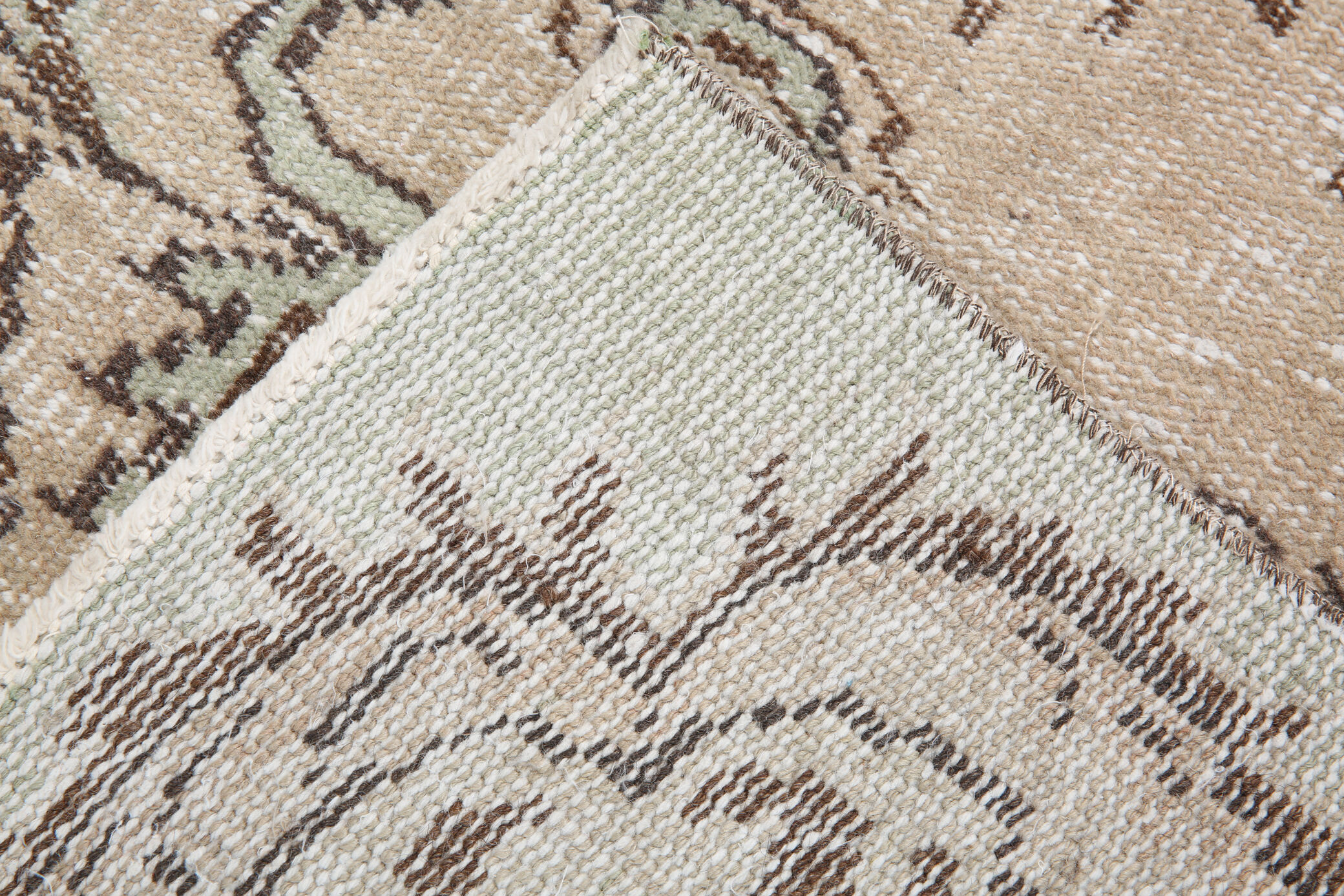 4x7 classic floral vintage tapis rug, 211x125cm