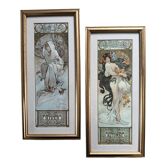 Cadres style art nouveau