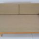 Mid-century Sofa or Daybed by Drevotvar/1970's.