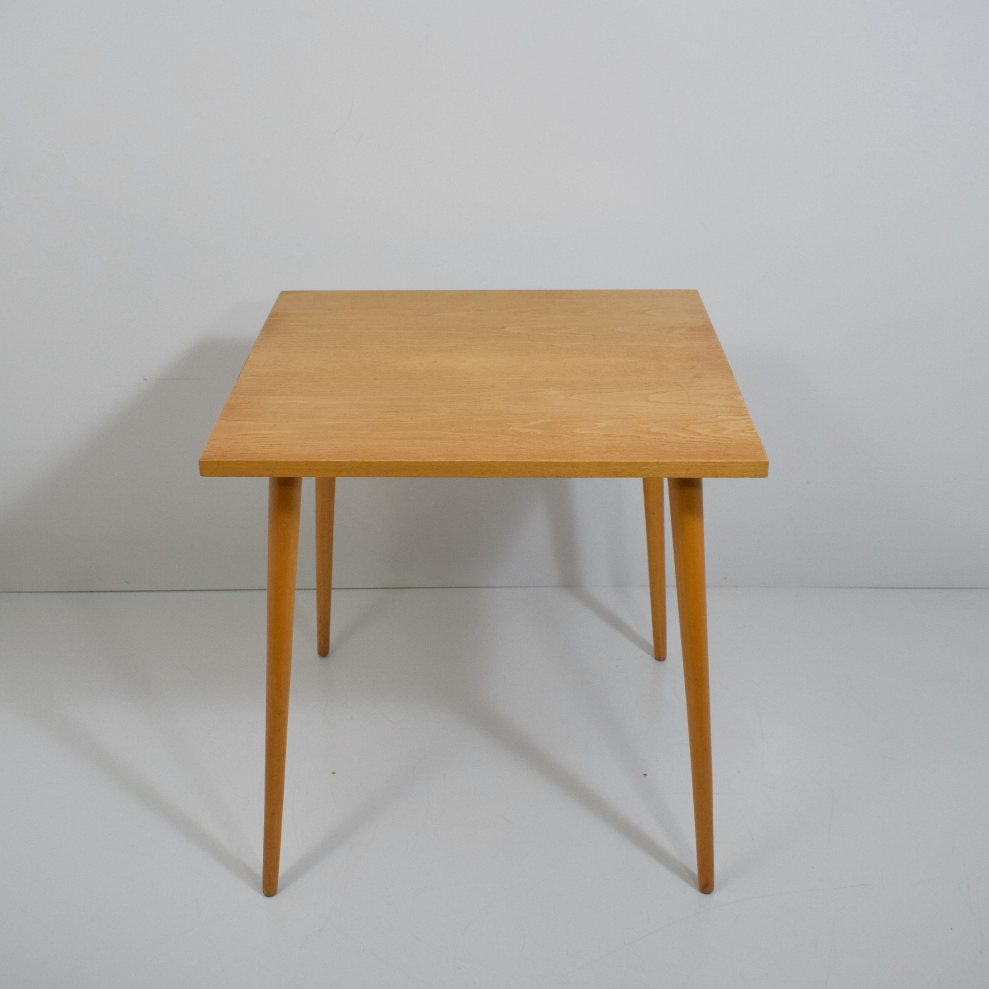 Square wooden table by Otto Bretschneider K.G.,1950
