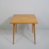 Square wooden table by Otto Bretschneider K.G.,1950