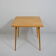 Table en bois carré de Otto Bretschneider K.G.1950