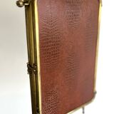 Miroir de barbier triptyque