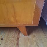 Armoire parisienne 1930 pieds compas