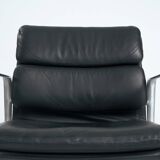 Eames softpad brown desk EA418 chair Herman Miller, 1980s