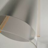 Designer plexiglass pendant light