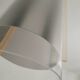 Designer plexiglass pendant light