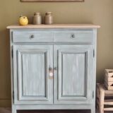 Renovated and distressed Parisian sideboard | Lucien