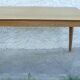Dining room table with vintage compass legs 1950