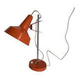 Lampe Monteuse Delmas en métal orange, 1960