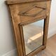 Miroir vintage bois massif