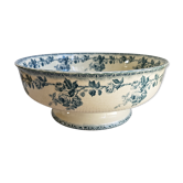 Choisy le Roi Boulenger et Cie Terre de Fer old bowl with floral décor
