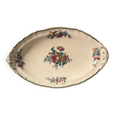 Vintage serving dish Villeroy & Boch – Floral decor – French earthenware