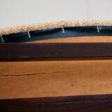 Mid-Century Bentwood Chair Set in Stained Beech with Wool Upholstery