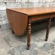 Former large oak farm table early 20th vintage