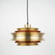 Swedish vintage pendant lamp Trava by Carl Thore, Granhaga, 1960s