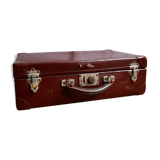 "The favorite" bordeaux vintage suitcase