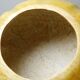 Vintage carved and polished stone box, pumpkin vintage craft 1980-1990