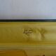 Antique silver and gilded metal pie shovel in case