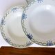 4 vintage deep plates from St Amand 220631